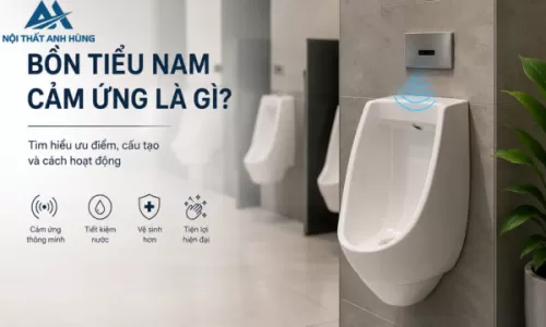 Bồn tiểu nam cảm ứng là gì?