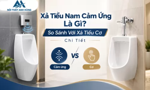Xả Tiểu Nam Cảm Ứng Là Gì? So Sánh Với Xả Tiểu Cơ Chi Tiết