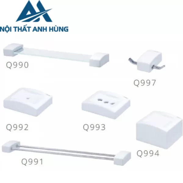Bộ Phụ Kiện 6 Món Sứ Caesar Q990-A6