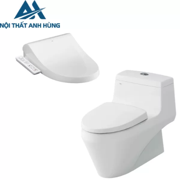Bồn cầu 1 khối nắp điện tử INAX AC-1035 + CW-H18VN