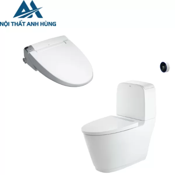 Bồn cầu 2 khối xả cảm ứng nắp điện tử INAX ACT-832 + CW-KB22AVN