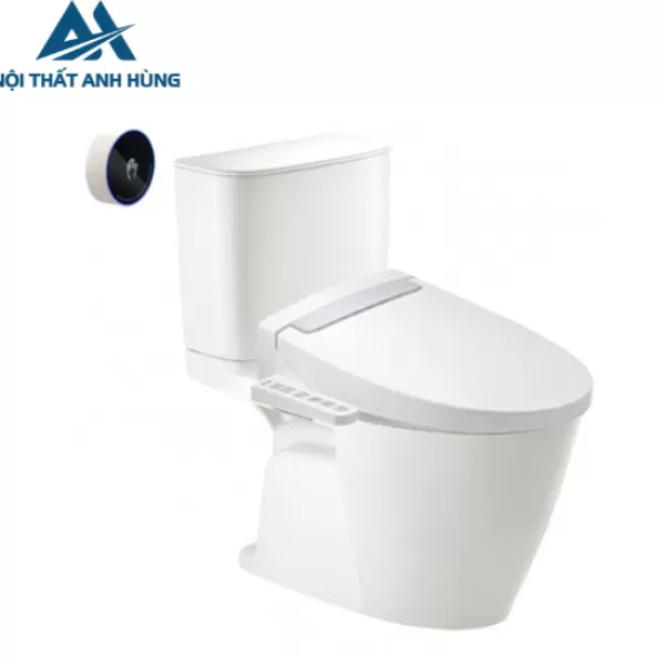 Bồn cầu 2 khối xả cảm ứng nắp điện tử INAX ACT602 + CWH20VN