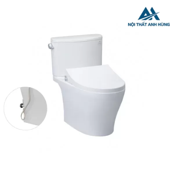 Bồn cầu TOTO CS767RE4 2 khối nắp rửa cơ TCW1211A