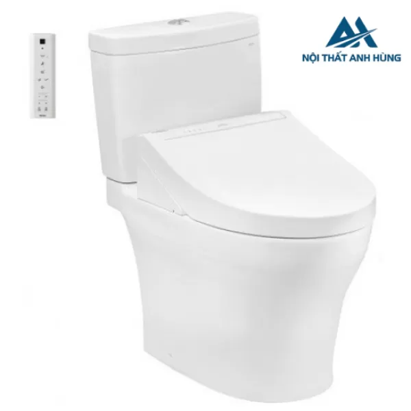 Bồn cầu TOTO CS769CDRW15 2 khối nắp điện tử Washlet C5