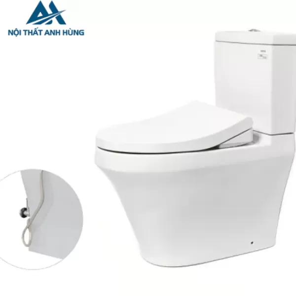 Bồn cầu TOTO CS948DE4 2 khối nắp rửa cơ TCW1211A