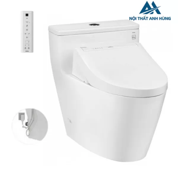 Bồn cầu TOTO MS625DW14 1 khối nắp điện tử Washlet C5
