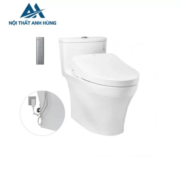 Bồn cầu TOTO MS885DW11 1 khối nắp điện tử Washlet
