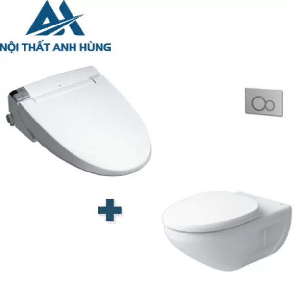 Bồn Cầu Treo Tường Nắp Điện Tử INAX AC-23P + CW-KA22AVN