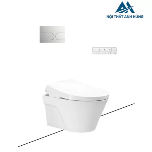 Bồn cầu treo tường TOTO CW822REA TCF47360GAA WH172AT TCA465 MB175M#SS