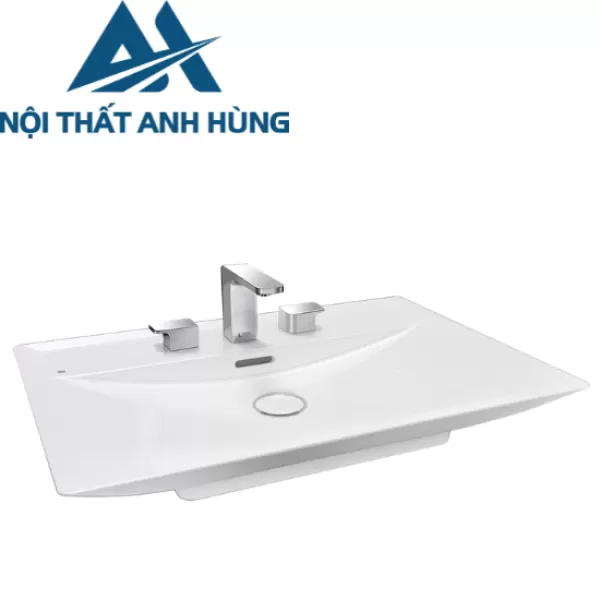 Chậu Rửa Lavabo Đặt Bàn Inax AL-S630VGC 3 Lỗ Men Aqua Ceramic