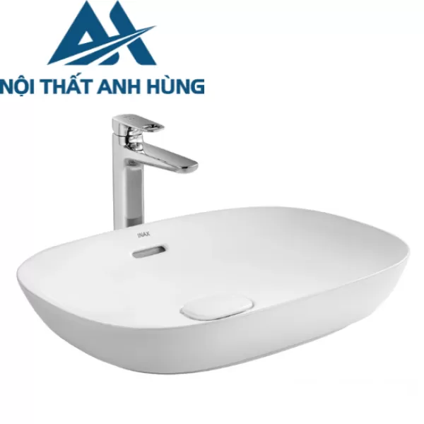 Chậu Rửa Lavabo Inax AL-682V Đặt Bàn Aqua Ceramic