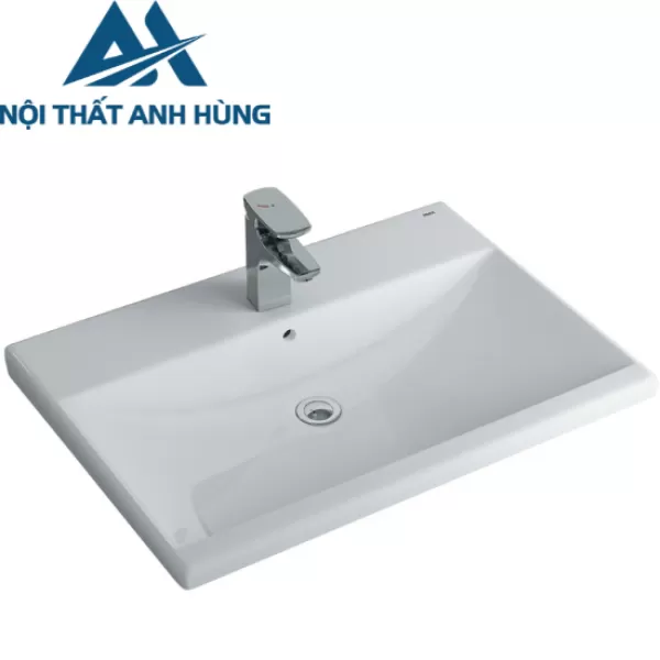 Chậu Rửa Lavabo Inax L-2397V Dương Vành