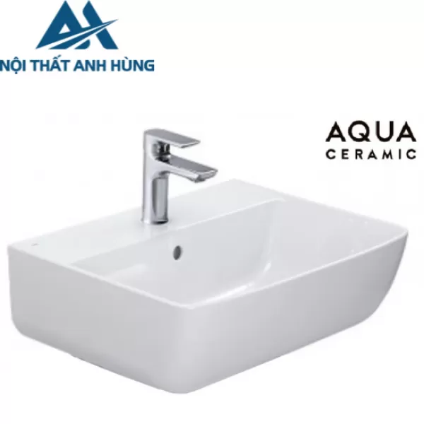 Lavabo Inax AL-312V Treo Tường Men Aqua Ceramic