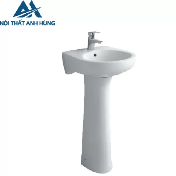 Lavabo Treo Tường Inax L-282V/L-284VD Kèm Chân Đứng