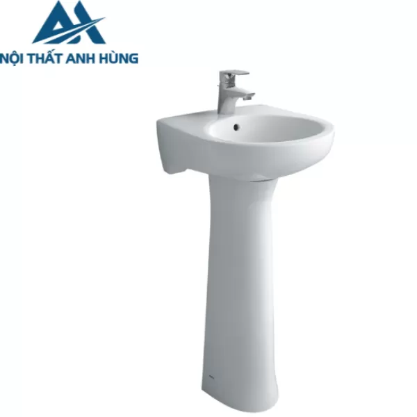 Lavabo Treo Tường Inax L-284V/L-284VD Kèm Chân Dài