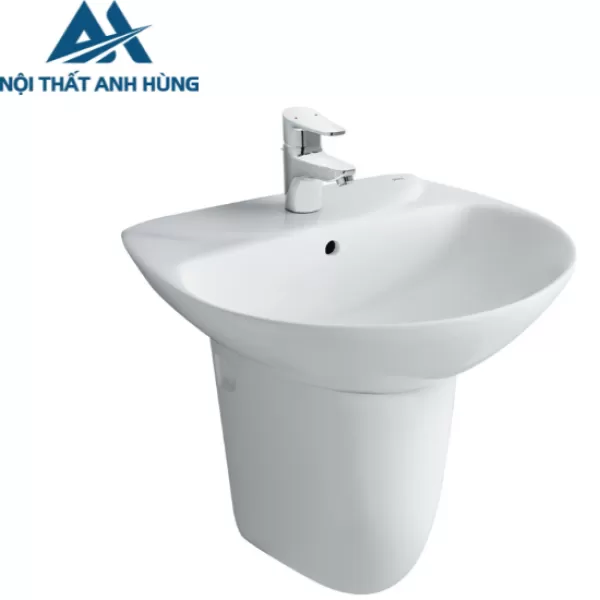 Lavabo Treo Tường Inax L-285V/L-288VC Chân Ngắn