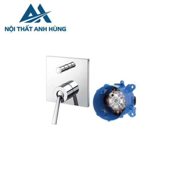 Van gật gù điều chỉnh nóng lạnh TOTO kèm nút chuyển hướng và phụ kiện âm tường TBP02302BA TBN01001B