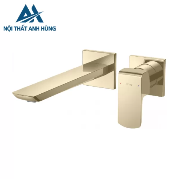 Vòi Lavabo Gắn Tường Màu Vàng Pháp Mờ TLG02311BB#BFG