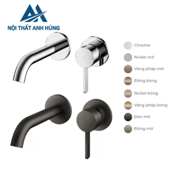 Vòi lavabo nóng lạnh gắn tường TOTO TLG11307BA