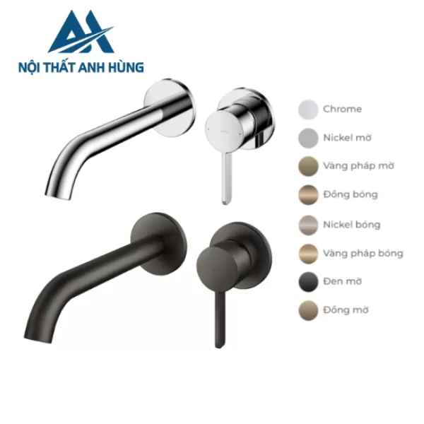 Vòi lavabo nóng lạnh gắn tường TOTO TLG11308BA