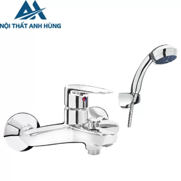 Vòi Sen Tắm Nóng Lạnh Inax BFV-1113S-1C Tay Sen Mạ