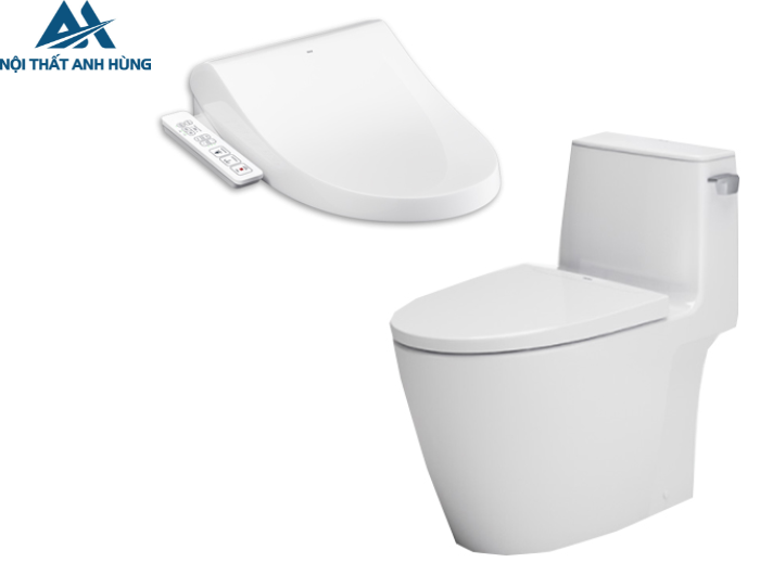 Bồn cầu 1 khối nắp điện tử INAX AC-912 + CW-H17VN