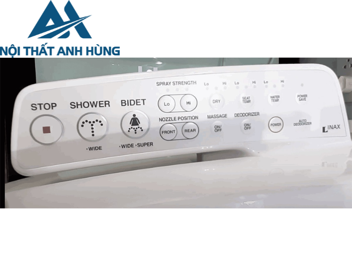 Bồn cầu 1 khối nắp điện tử INAX AC-912 + CW-KB22AVN