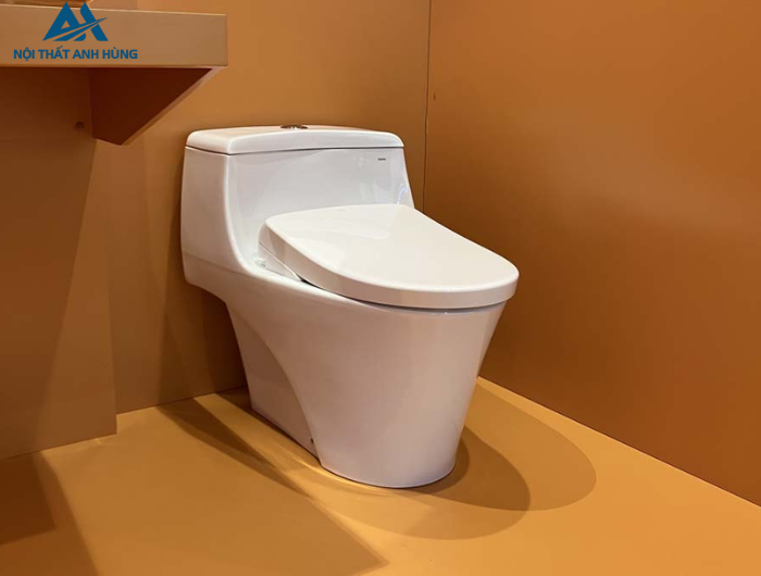Bồn cầu TOTO MS823CDRW23 1 khối nắp điện tử Washlet S7 TCF47360GAA