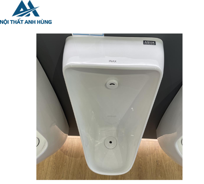 Bồn Tiểu Nam Inax AU-468IR Cảm Ứng Điện Pin 0.5 Lít Tiết Kiệm Nước