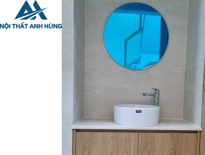 Chậu Rửa Lavabo Inax AL-295V Đặt Bàn Tròn Aqua Ceramic