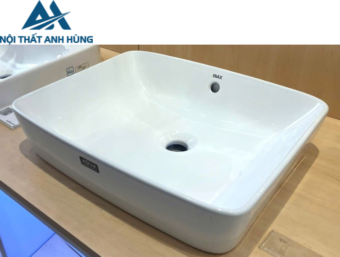 Chậu Rửa Lavabo Inax AL-369V Đặt Bàn Aqua Ceramic