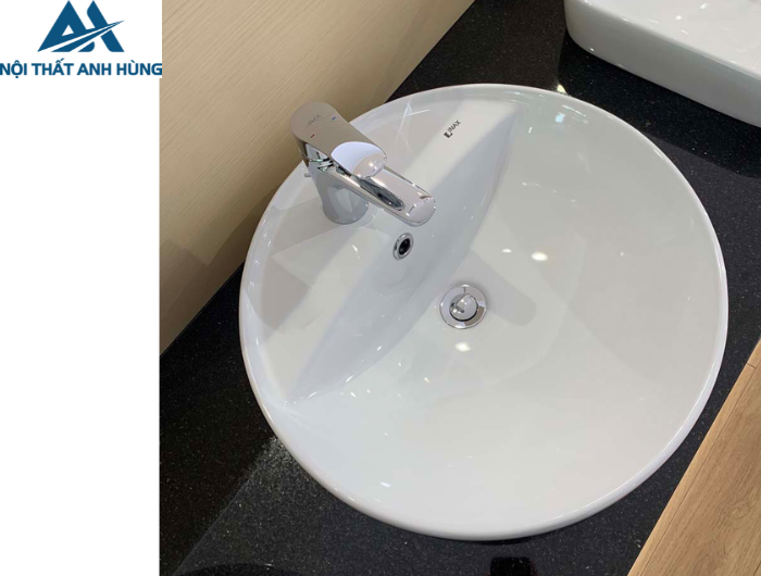 Chậu Rửa Lavabo Inax L-294V Để Bàn Tròn