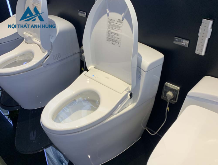 Bồn cầu TOTO MS636CDRW12 1 khối nắp điện tử Washlet S7