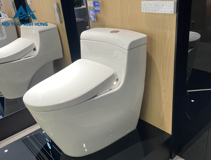 Bồn cầu TOTO MS636CDRW23 1 khối nắp điện tử Washlet S7