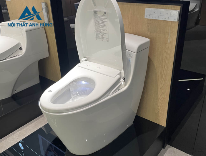 Bồn cầu TOTO MS636CDRW23 1 khối nắp điện tử Washlet S7
