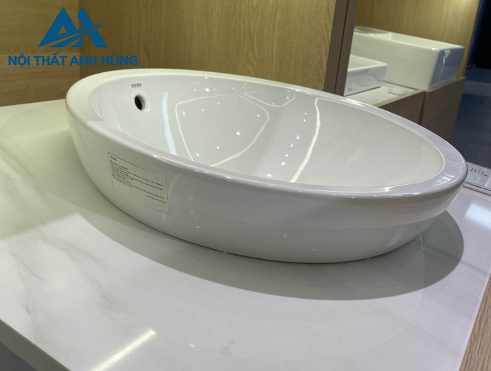 Chậu rửa lavabo đặt bàn TOTO LW526NJU
