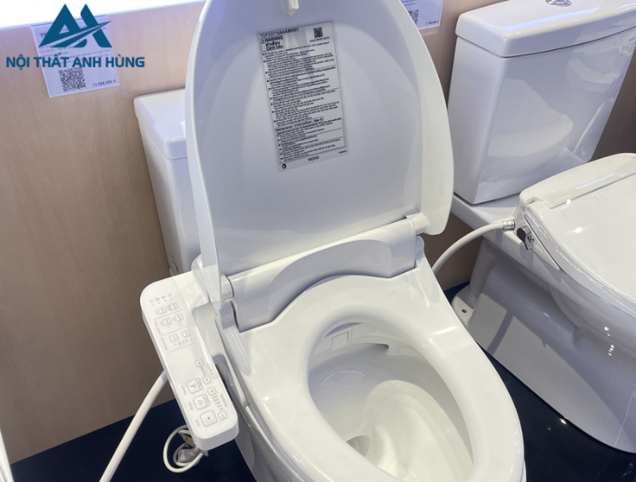 Nắp Rửa Điện Tử Washlet TOTO TCF23710AAA W18 C2 Simple 220V