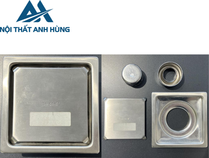 Phễu Thoát Sàn CAESAR ST1212EL (Ø90)
