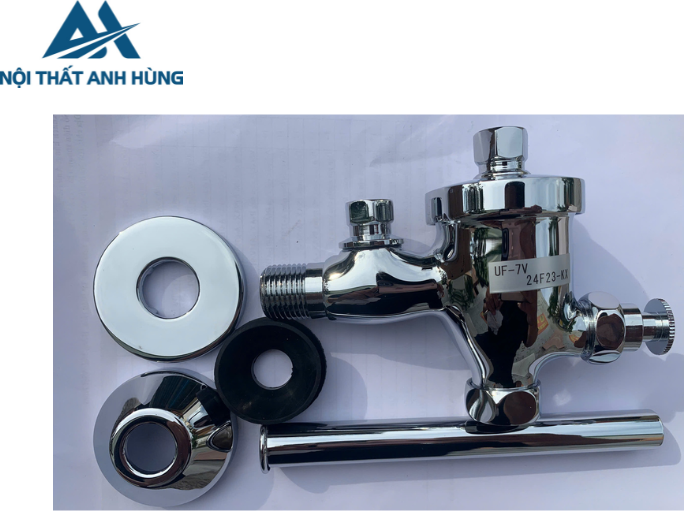 Van Xả Ấn Bồn Tiểu Inax UF-7V Ống Thẳng