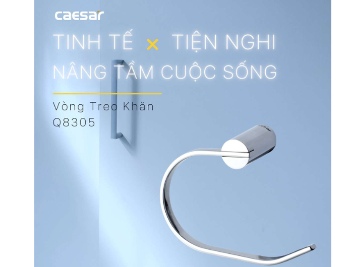 Vòng Treo Khăn Caesar Q8305