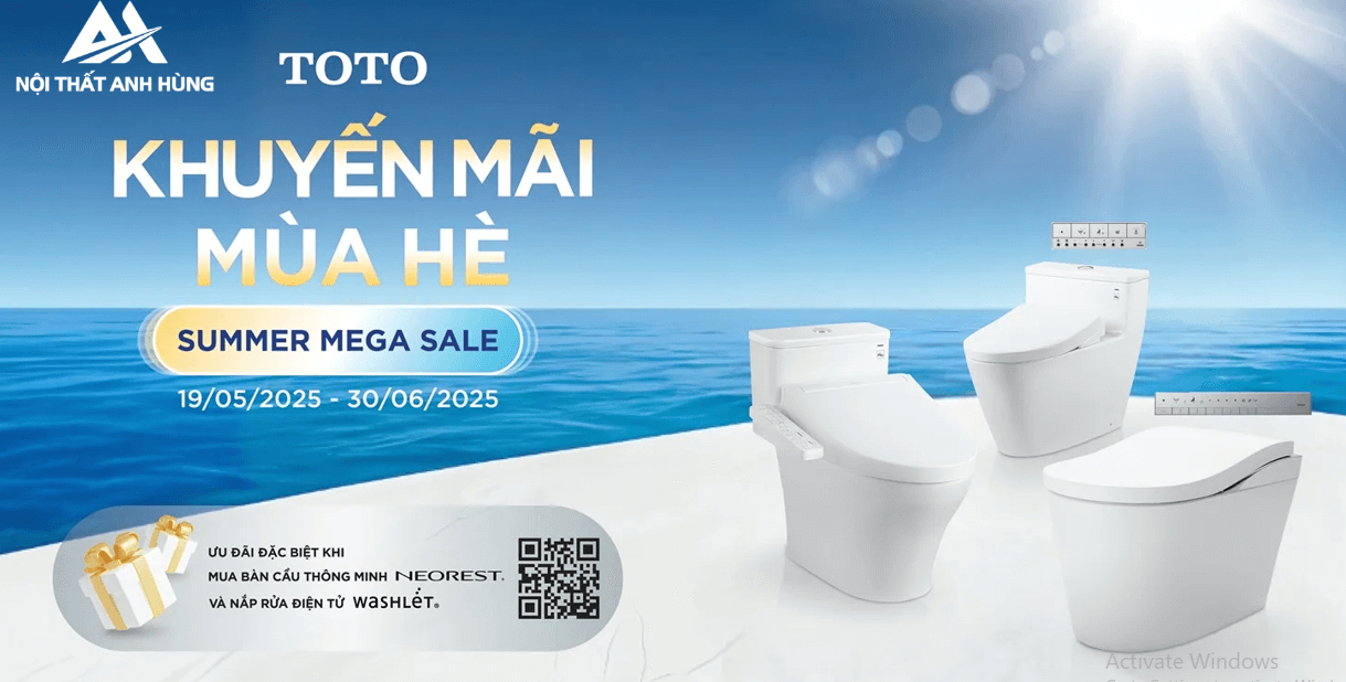 TOTO KHUYẾN MÃI MÙA HÈ 2025