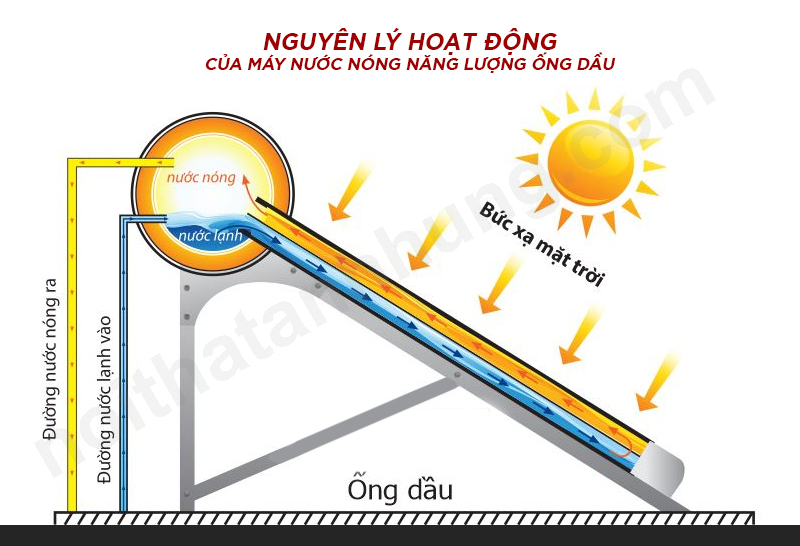 Máy nước nóng ống dầu