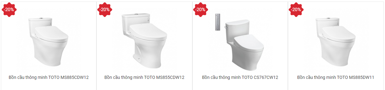 Bồn cầu cao cấp TOTO thông minh - 1