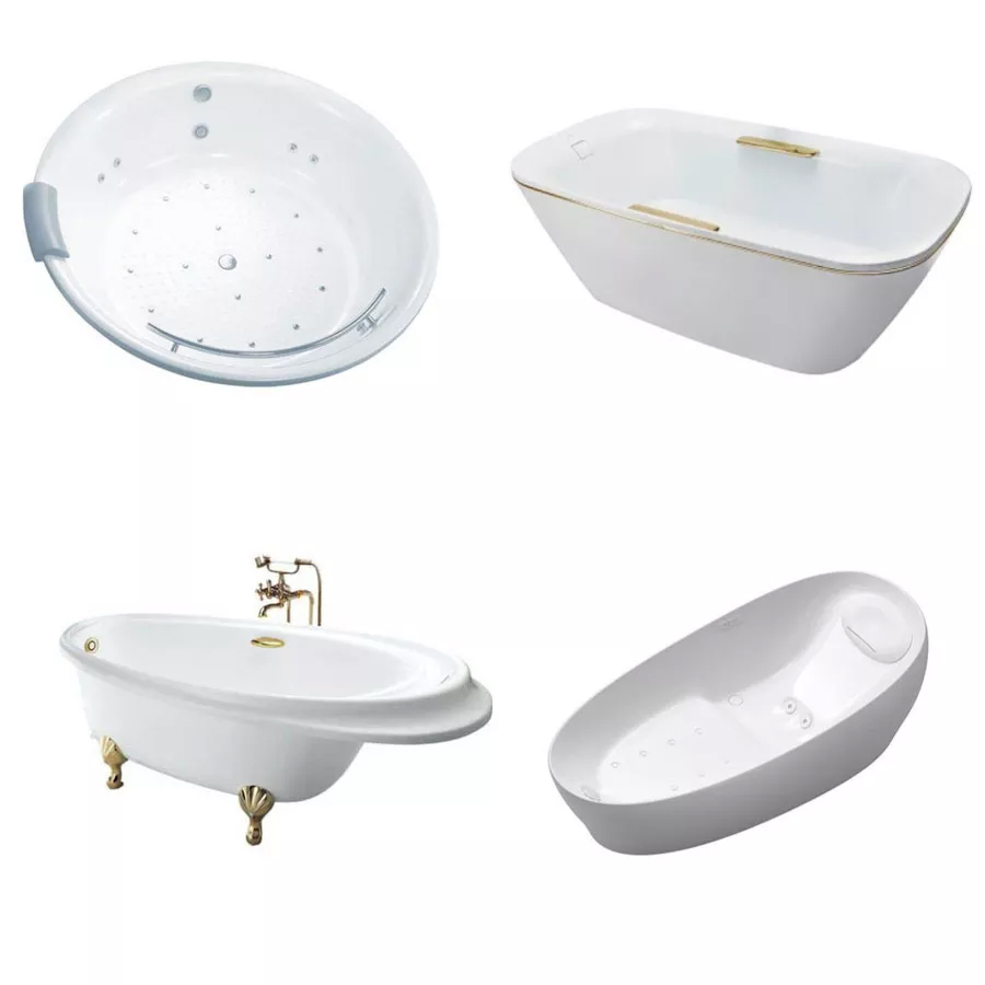 Top 4 mẫu bồn tắm toto được ưa chuộng hiện nay