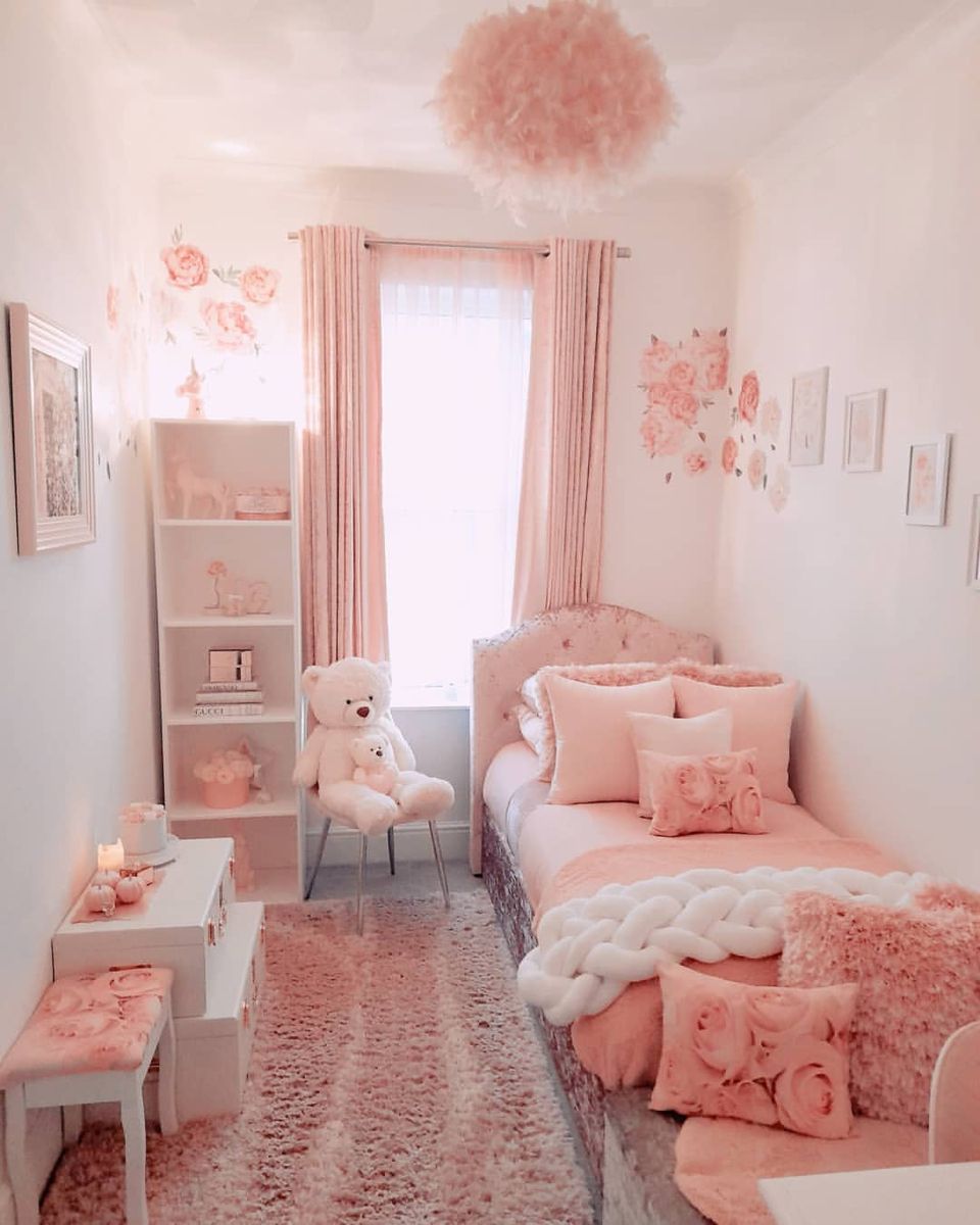 Màu sơn phòng ngủ đẹp cho phòng bé gái
