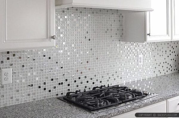 ốp gạch mosaic backsplash