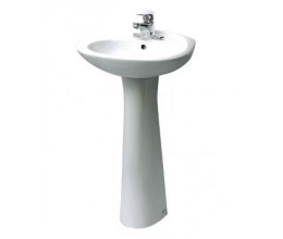 Lavabo Treo Tường Inax L-284V/L-284VD Kèm Chân Dài