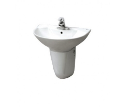 Lavabo Treo Tường Inax L-285V/L-288VC Kèm Chân Ngắn