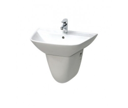 Lavabo Treo Tường Inax L-297V/L-297VC Kèm Chân Ngắn