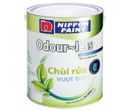 SƠN LÓT NIPPON PAINT ODOUR LESS CHÙI RỬA VƯỢT TRỘI 5LIT